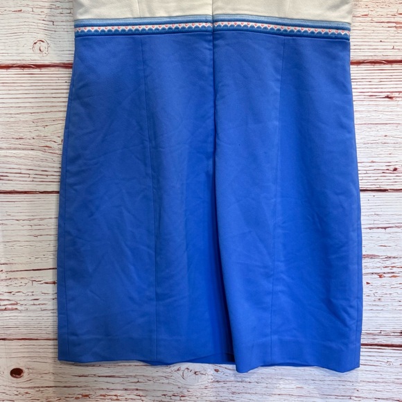 Lilly Pulitzer Adalie Stretch Shift Dress in Bennet Blue Sz 10 - Picture 14 of 16